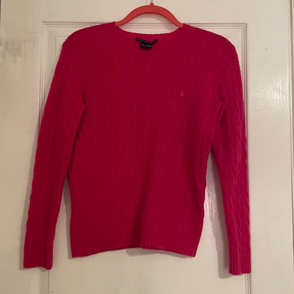 Ralph Lauren Hot pink sweater